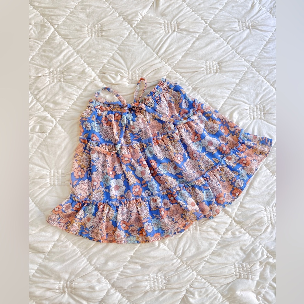 Floral Mini Skirt